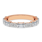 9ct Rose Gold Brielle Wedding Band (1 1/4 Ct. Tw.) front image