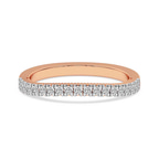 14kt Rose Gold Vivre Wedding Band (1/4 Ct. Tw.) front image