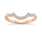 14kt Rose Gold Maren Wedding Band (1/10 Ct. Tw.) front image