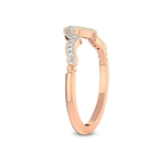 14kt Rose Gold Maren Wedding Band (1/10 Ct. Tw.) left