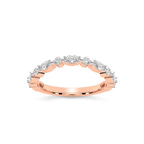 9ct Rose Gold May Wedding Band (7/8 Ct. Tw.) front image