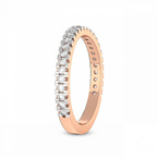 9ct Rose Gold Gia Wedding Band (1/3 Ct. Tw.) left
