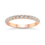 9ct Rose Gold Adley Wedding Band (1/5 Ct. Tw.) front image