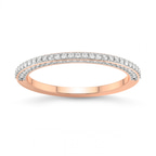 14kt Rose Gold Ana Wedding Band (3/8 Ct. Tw.) front image