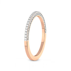 14kt Rose Gold Ana Wedding Band (3/8 Ct. Tw.) left