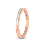 9ct Rose Gold Gala Wedding Band (1/4 Ct. Tw.) left
