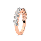 9ct Rose Gold Eleanor Wedding Band (1 Ct. Tw.) left