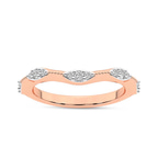 9ct Rose Gold Avery Wedding Band (1/6 Ct. Tw.) front image