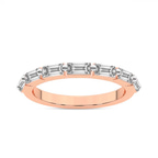 9ct Rose Gold Gianna Wedding Band (1 1/2 Ct. Tw.) front image