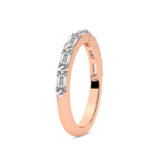 9ct Rose Gold Gianna Wedding Band (1 1/2 Ct. Tw.) left