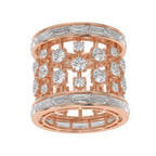 9ct Rose Gold The Barrel Cocktail Ring (9 Ct. Tw.) right