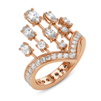 14ct Rose Gold Wear Your Crown Cocktail Ring (1 3/4 Ct. Tw.) front image