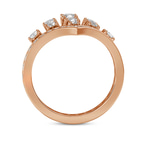 14ct Rose Gold Wear Your Crown Cocktail Ring (1 3/4 Ct. Tw.) standing product image one