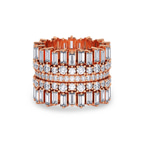 9ct Rose Gold The Eclipse Cocktail Ring (6 Ct. Tw.) right