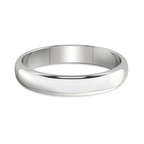 9ct White Gold Heritage Men's Band front image