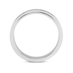 9ct White Gold Infinite Layer Men's Band right