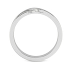 9ct White Gold Ardor X Men's Band right