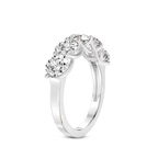 Platinum Valentina Round Lab Diamond Anniversary Band (1 Ct. Tw.) standing product image one
