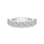 9ct White Gold Leandra Round Lab Diamond Anniversary Band (1 Ct. Tw.) front image