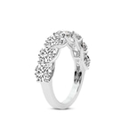 9ct White Gold Leandra Round Lab Diamond Anniversary Band (1 Ct. Tw.) left