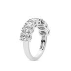 9ct White Gold Blanca Oval Lab Diamond Anniversary Band (1 Ct. Tw.) standing product image one