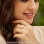 Platinum Estrella Pear Lab Diamond Anniversary Band (1 Ct. Tw.) model