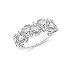 14kt White Gold Juana Pear Lab Diamond Anniversary Band (1 Ct. Tw.) right