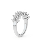 14ct White Gold Callista Marquise Lab Diamond Anniversary Band (1 Ct. Tw.) left
