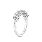 9ct White Gold Cassia Cushion Lab Diamond Anniversary Band (1/2 Ct. Tw.) standing product image one