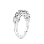 14kt White Gold Elowyn Round Lab Diamond Anniversary Band (1 Ct. Tw.) left