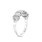 Platinum Portia Oval Lab Diamond Anniversary Band (2 Ct. Tw.) left
