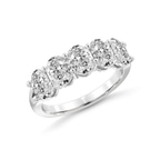 Platinum Portia Oval Lab Diamond Anniversary Band (2 Ct. Tw.) right
