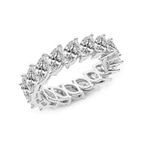 14kt White Gold Milani Marquise Lab Diamond Eternity Ring (3 Ct. Tw.) right