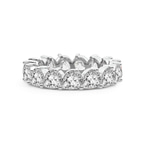 Platinum Danna Pear Lab Diamond Eternity Ring (2 Ct. Tw.) front image