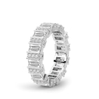 Platinum Jordan Baguette Lab Diamond Eternity Ring (3 Ct. Tw.) left