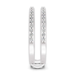 Platinum Nexa Guard Ring (1/2 Ct. Tw.) left