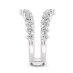 Platinum Aube Guard Ring (1 3/4 Ct. Tw.) left