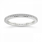 Platinum Nora Wedding Band (3/8 Ct. Tw.) front image