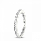 Platinum Nora Wedding Band (3/8 Ct. Tw.) left
