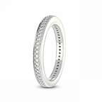 10kt White Gold Astra Wedding Band (1/4 Ct. Tw.) left