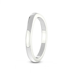 Platinum Cari Wedding Band left