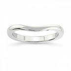 Platinum Hera Petite Wedding Band front image