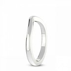 Platinum Hera Petite Wedding Band left