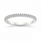 Platinum Ada Wedding Band (1/5 Ct. Tw.) front image