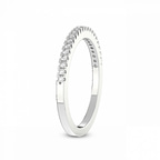 Platinum Ada Wedding Band (1/5 Ct. Tw.) left