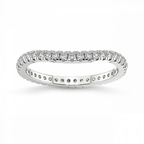 9ct White Gold Shae Wedding Band (1/2 Ct. Tw.) front image