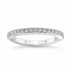 9ct White Gold Thea Wedding Band (1/3 Ct. Tw.) front image
