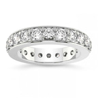 10kt White Gold Rayne Wedding Band (2 Ct. Tw.) front image