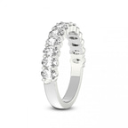9ct White Gold Hazel Wedding Band (1 1/4 Ct. Tw.) left