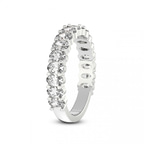 9ct White Gold Zera Wedding Band (1 3/4 Ct. Tw.) left